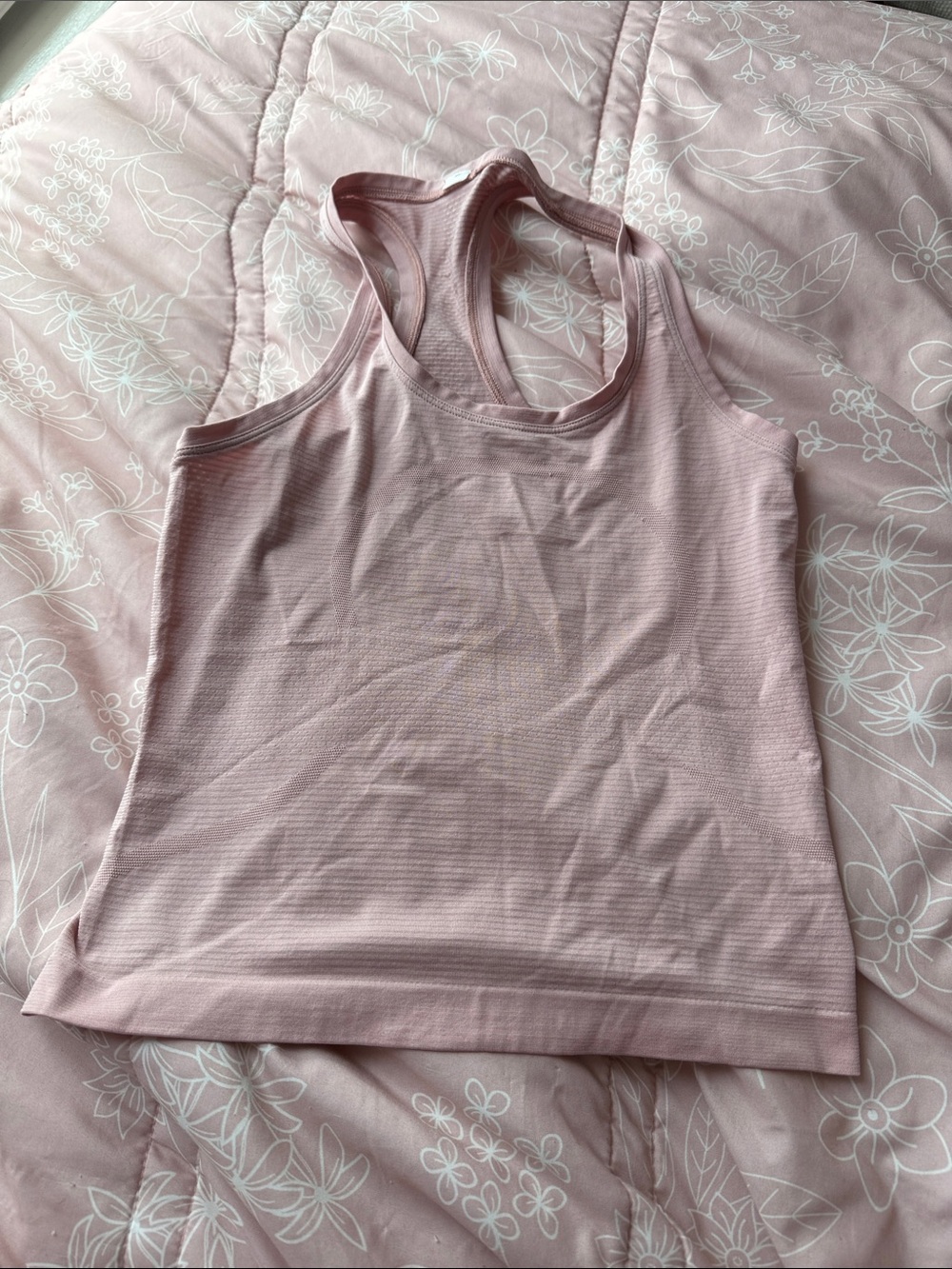 lululemon athletica Light Pink Racerback Tank